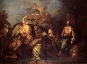 The Temptation of Christ, Charles de Lafosse